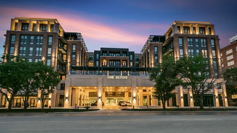 The Alton residential development in Dallas Texas