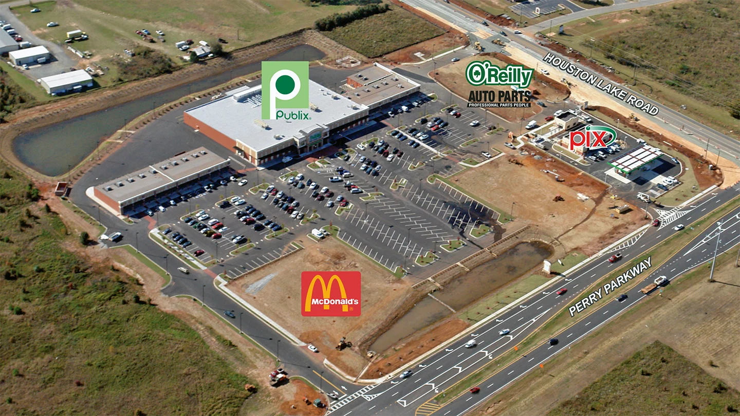 Shoppes at Perry_Aerial Photograph