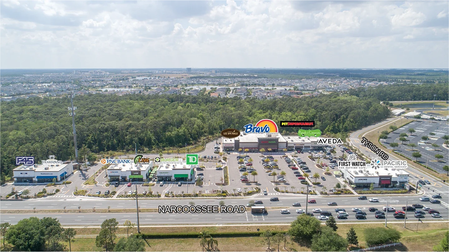 Shoppes at Nona Place_Aerial