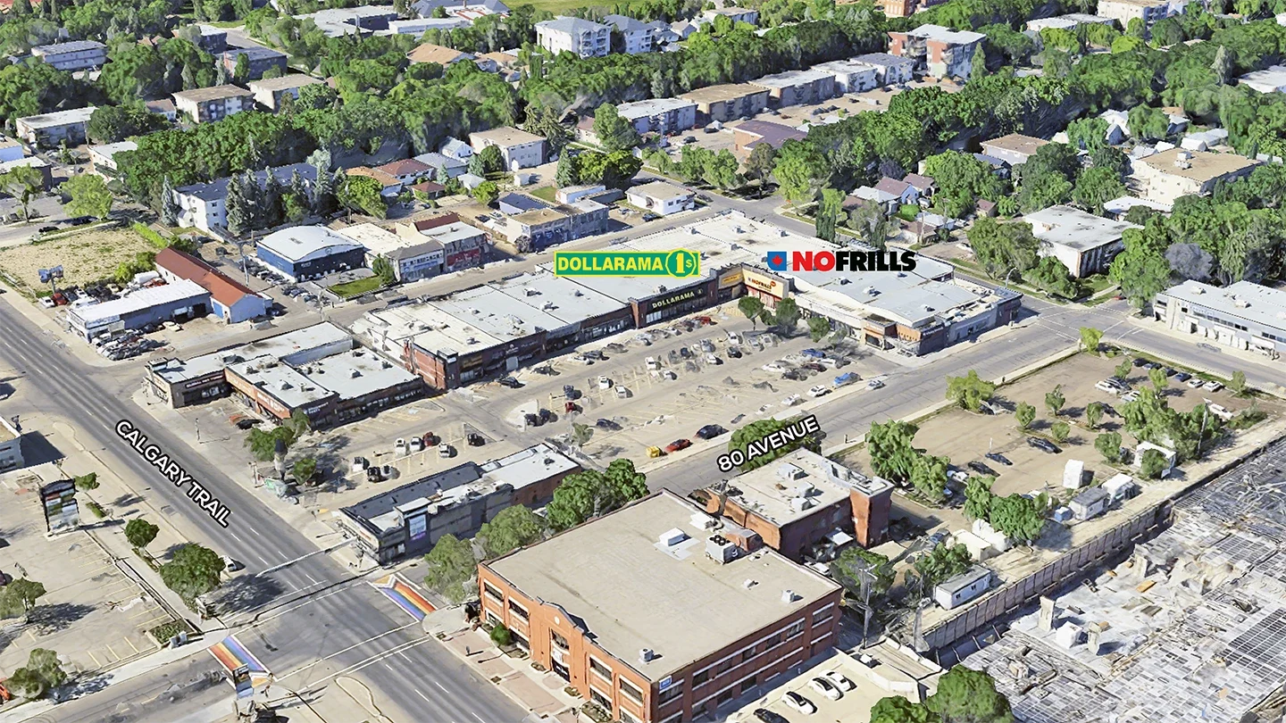 Old Strathcona_Aerial Photograph