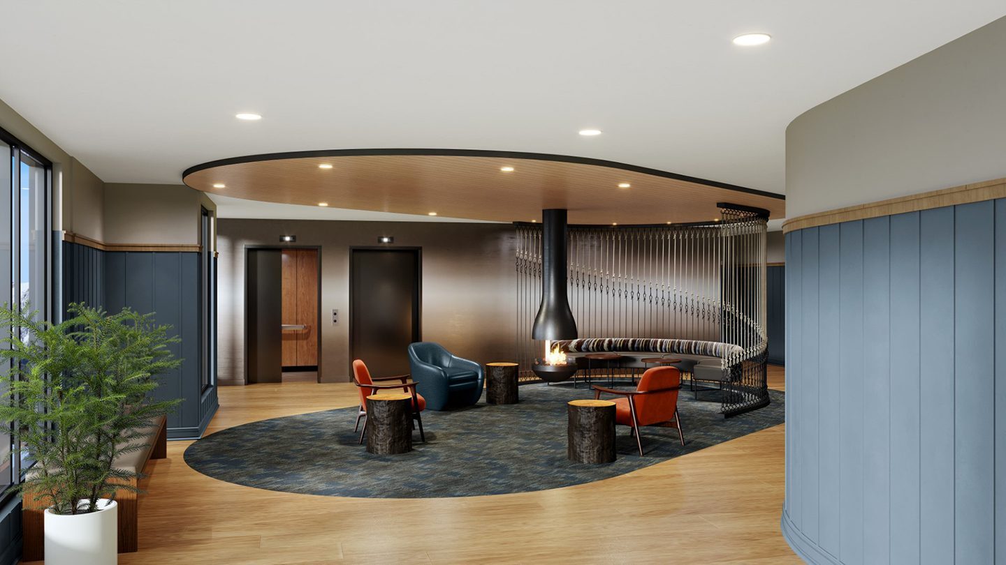 Cascade Canmore Lobby