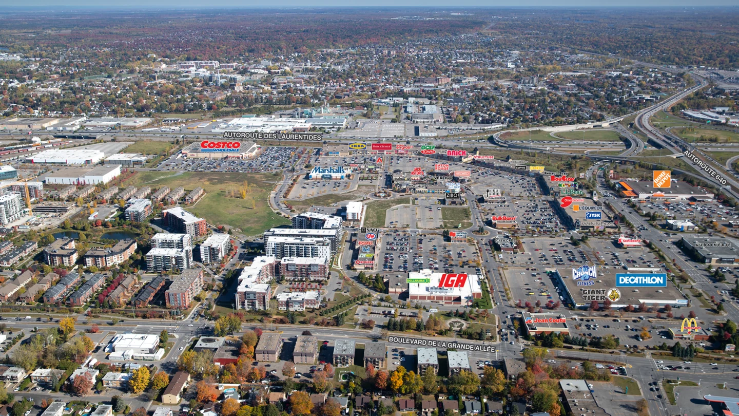 Faubourg Boisbriand_Aerial